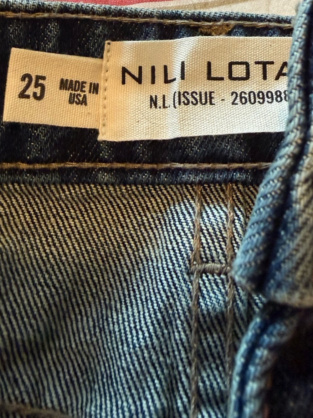 NWT Nili Lotan Otis Jean in Simon wash - Picture 6 of 8